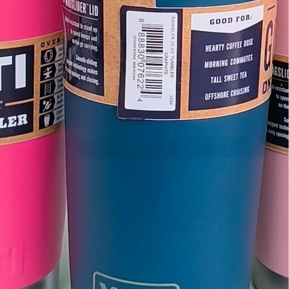 YETI Rambler 20oz Tumbler w/ MagSlider Lid Stainless Steel Vacuum Coffee Cup Mug - Bild 36 von 39
