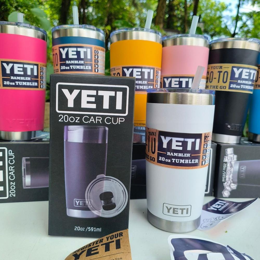 YETI Rambler 20oz Tumbler w/ MagSlider Lid Stainless Steel Vacuum Coffee Cup Mug - Bild 30 von 39