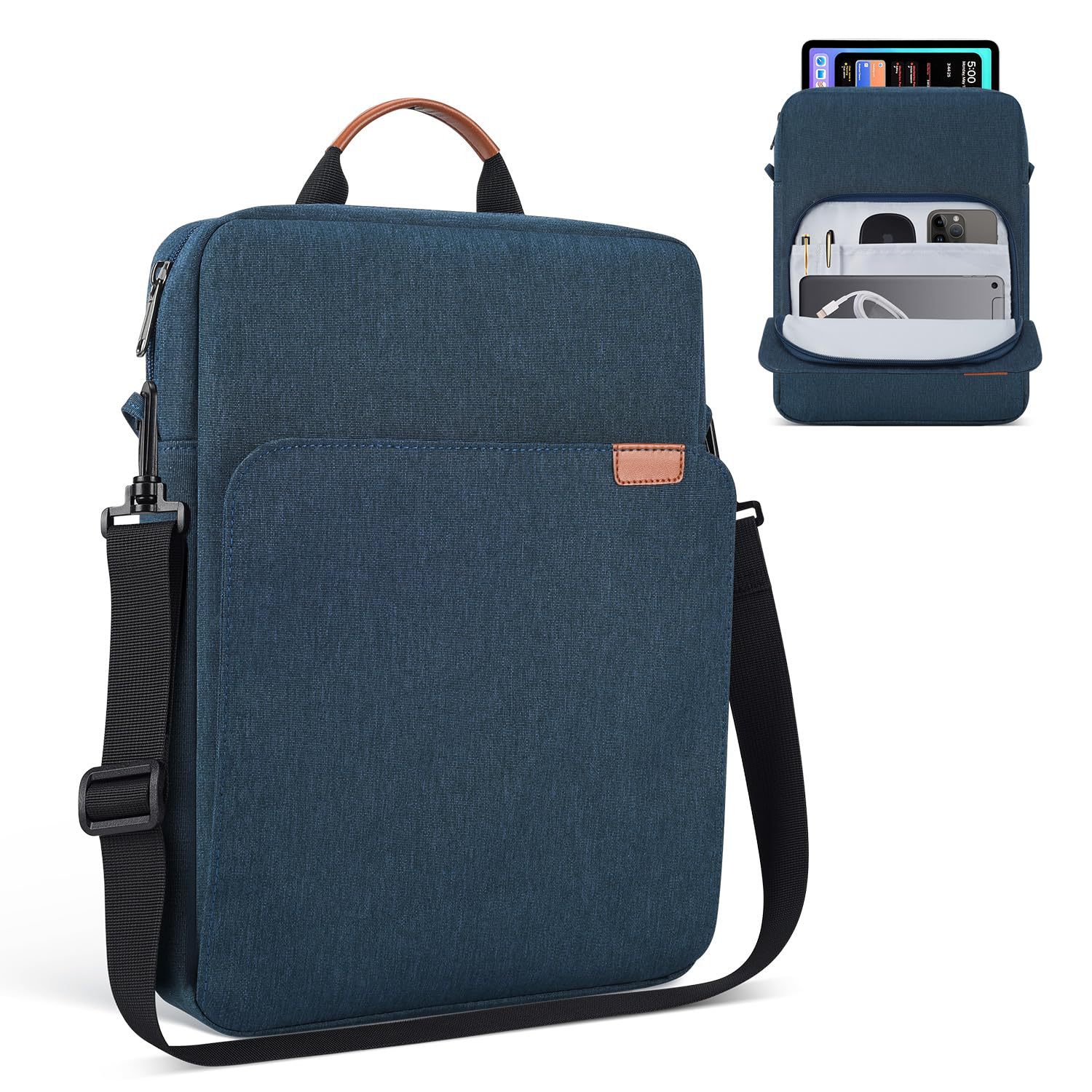 For iPad Galaxy Tab 9-11/13.3 inch Tablet Carry Case Pouch Shoulder Bag Handbag - Picture 25 of 26