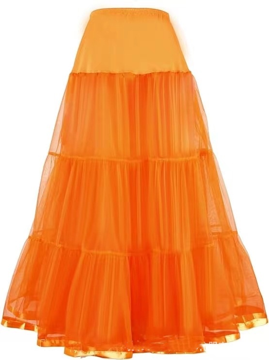 Women's Ankle Long Wedding Petticoat Slips Underskirt for Prom Evening Skirt - Bild 72 von 75