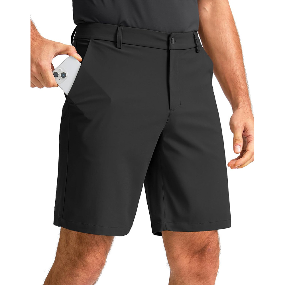 Men's Golf Shorts Flat Front Lightweight Quick Dry Pockets Daily Dress 7'' Pants - Picture 14 of 48