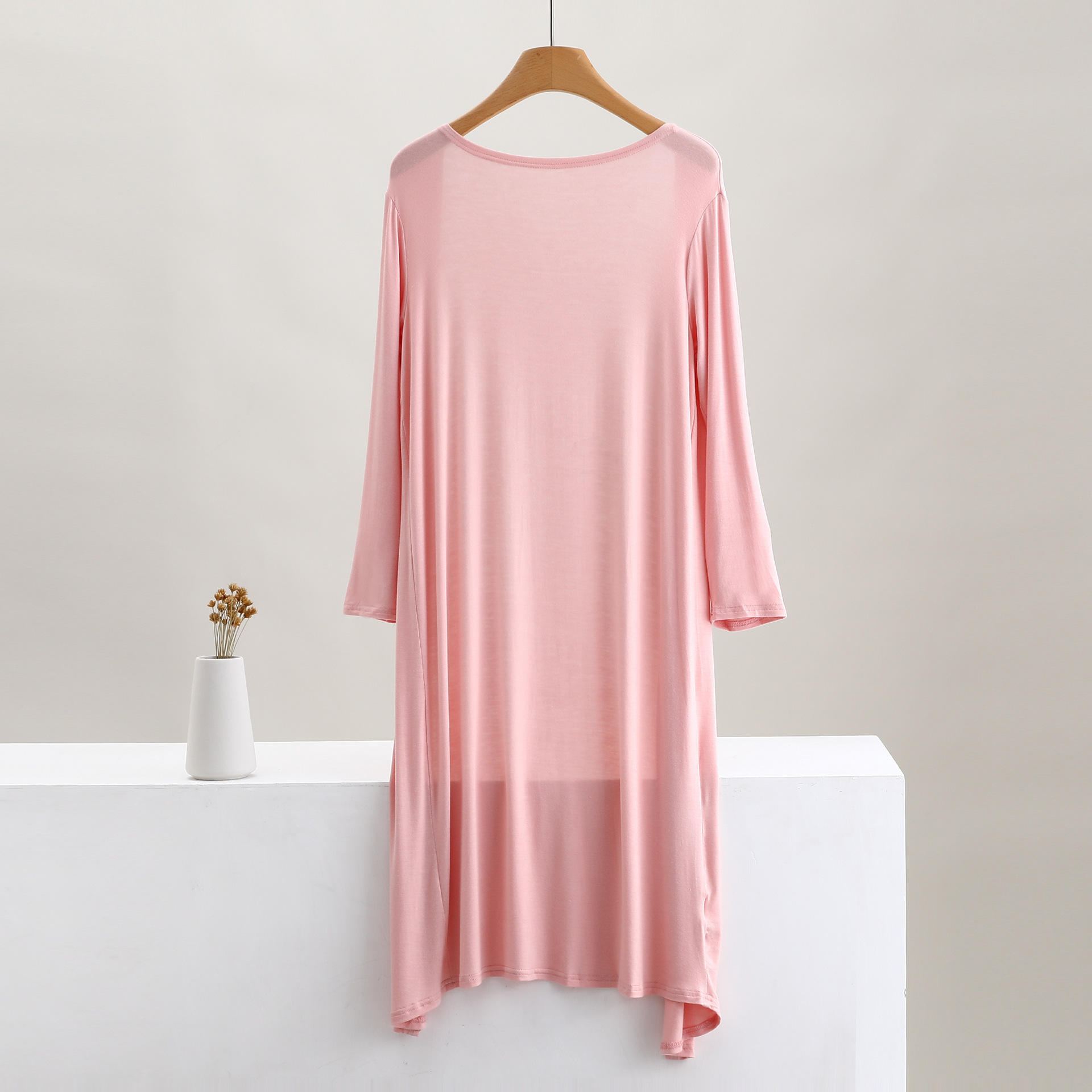 Women Long Sleeve Open Front Long Maxi Cardigan Longer Length Coat Sweater - Picture 24 of 26