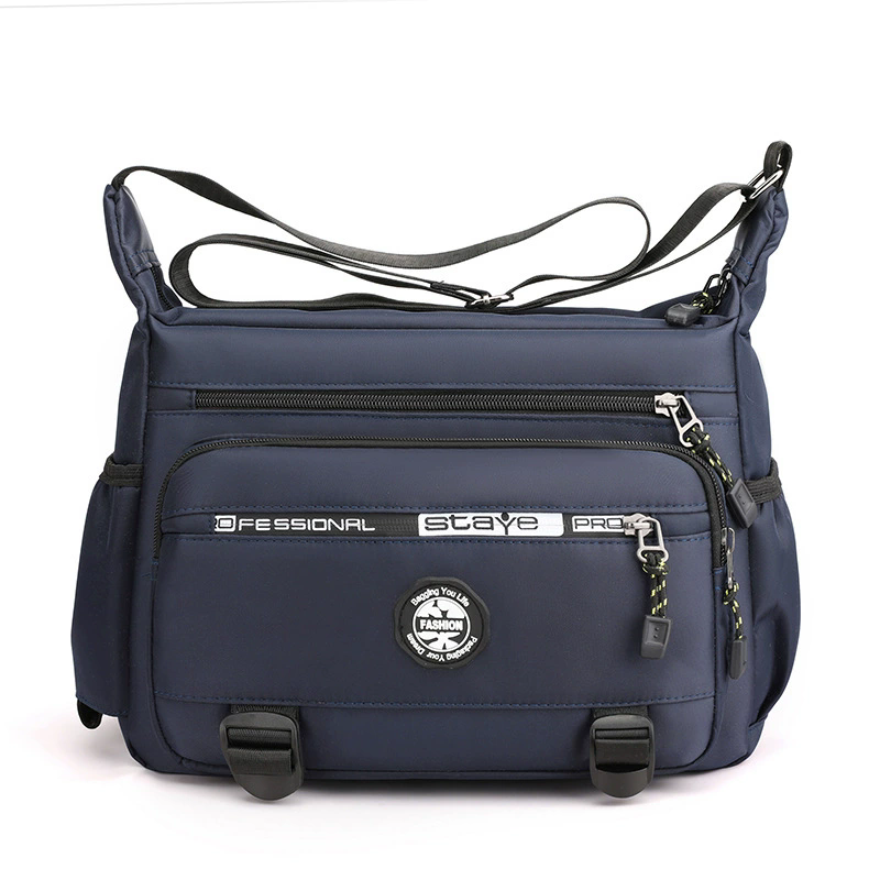 Mens Multi Pockets Cross Body Messenger Bag Travel Cabin Work Shoulder Satchel - Bild 22 von 23