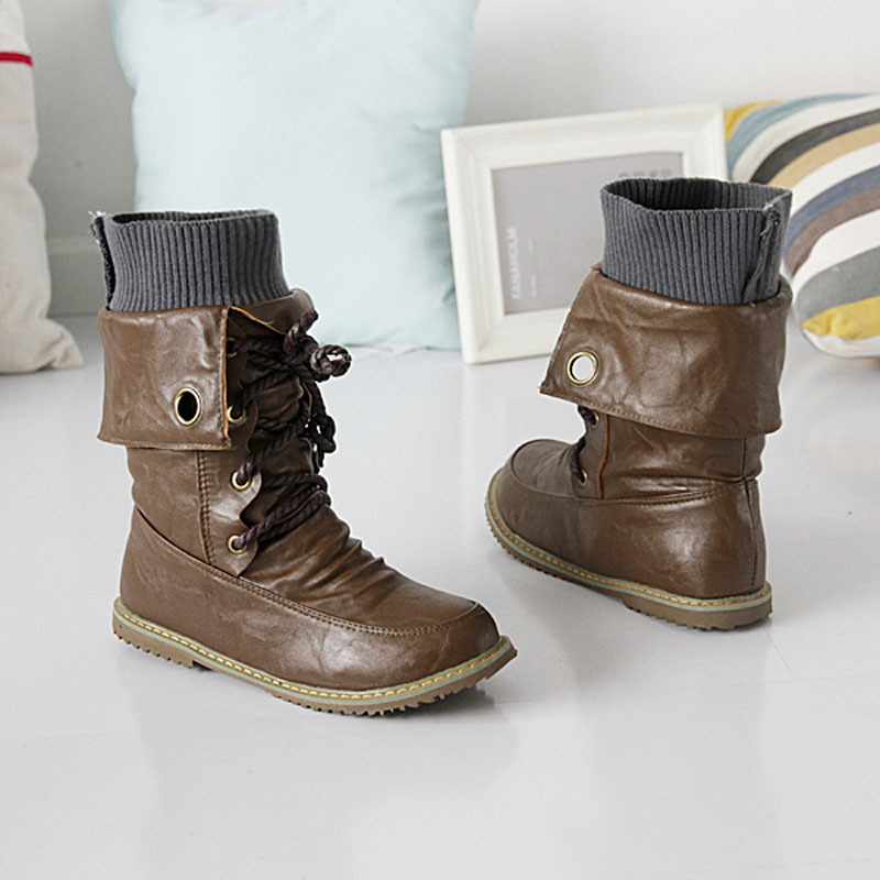 Punk Mujer Dama Combate Informal Con Cordones Militar Botines Zapatos Góticos Talla - Imagen 14 de 14