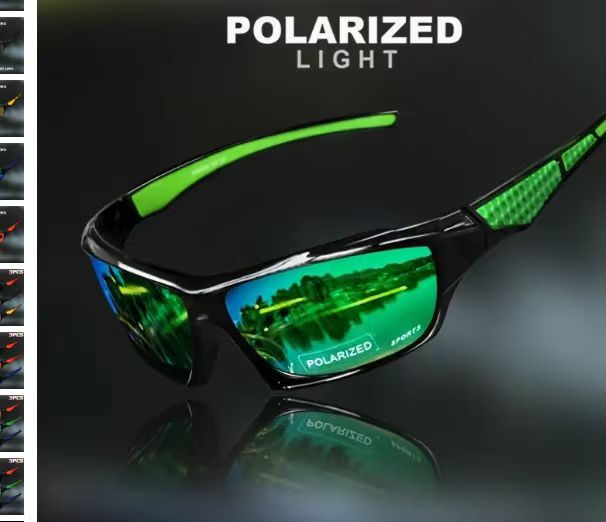 Gafas de sol polarizadas fotocromáticas de visión nocturna para hombre deportes conducción gafas de sombra - Imagen 30 de 31