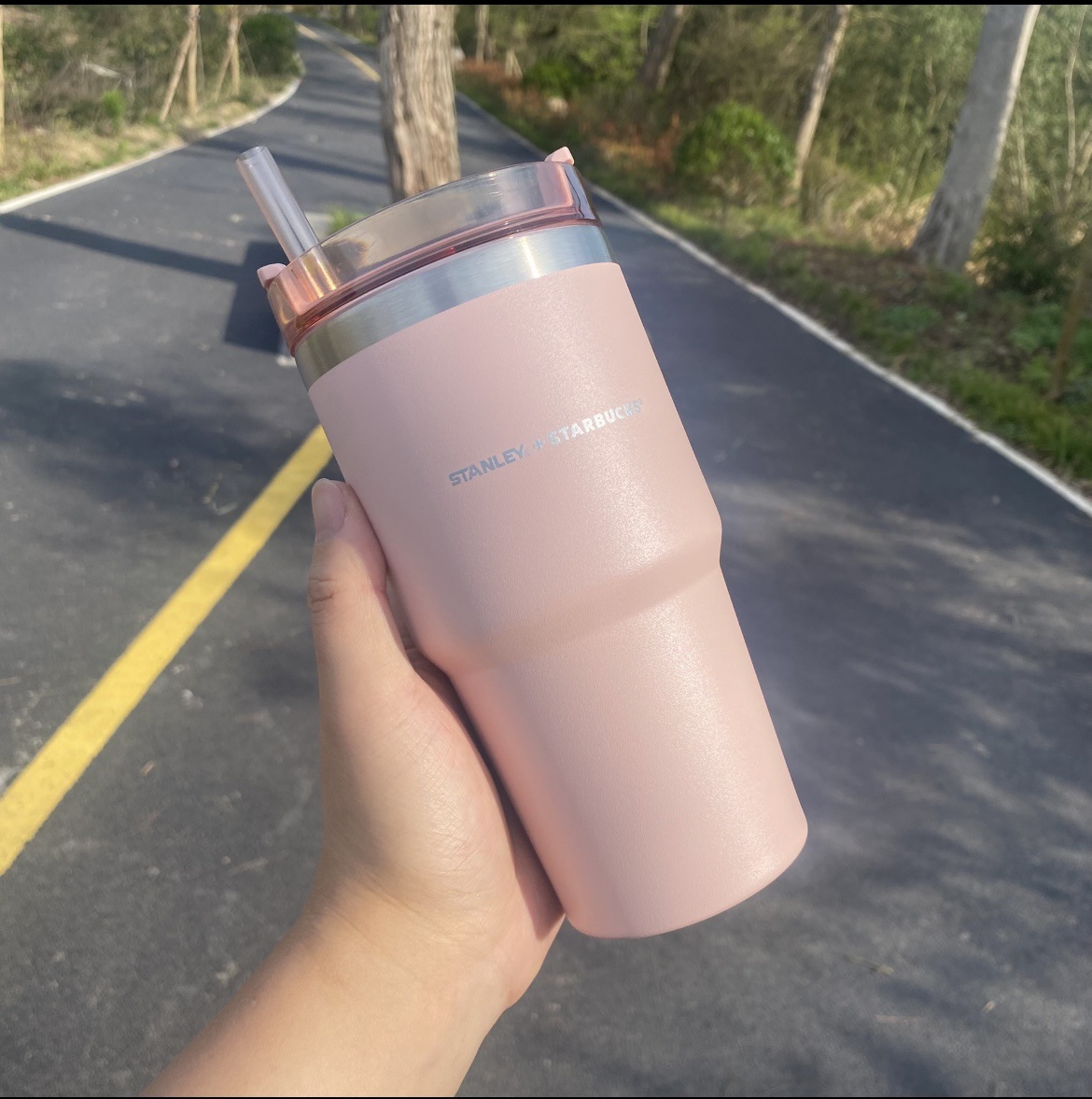 2025 for Starbucks Stanley Stainless Steel Vacuum Car Hold Straw Cup Tumbler Mug