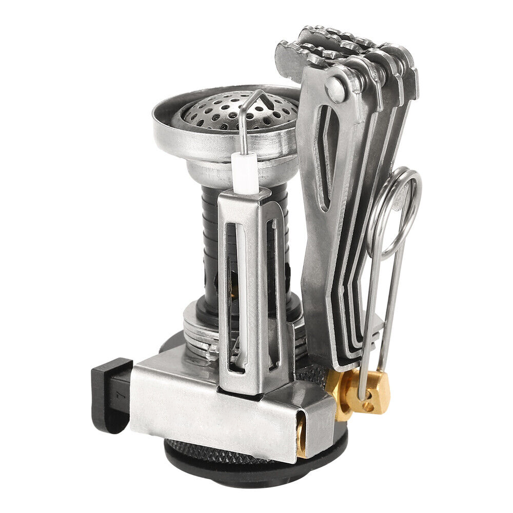 Mini Compact Gas-Burner Fishing Outdoor Cooking Camping Picnic Cook Stove f P9Q1 - Bild 10 von 21
