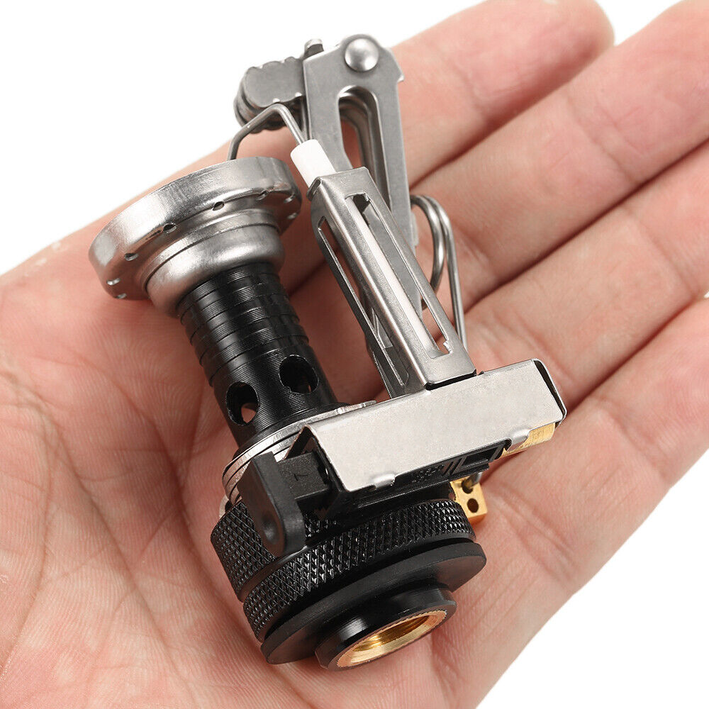 Mini Compact Gas-Burner Fishing Outdoor Cooking Camping Picnic Cook Stove f P9Q1 - Bild 8 von 21