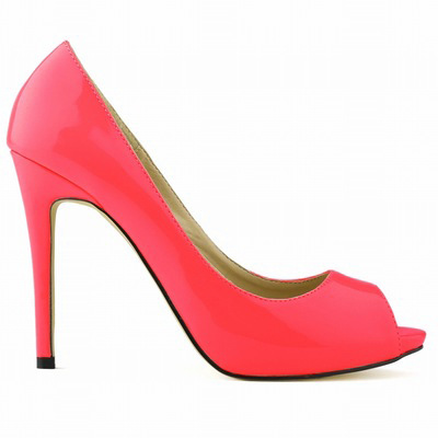 Women Sexy Pumps Peep Toe Stilettos Summer Sandals 11cm High Heels Party Shoes - Picture 27 of 34