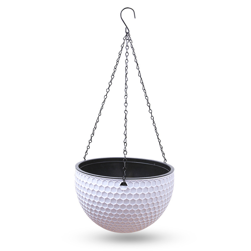 2 X Pflanzenampel Hängeampel Blumentopf Hängetopf Blumenampel Keter Rattan Korb - Bild 21 von 24