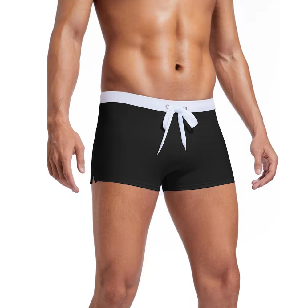 Herren Schwimm Boardshorts Badeshorts Badehose Bademode Einfarbig Strand Sommer Jungen - Bild 21 von 25
