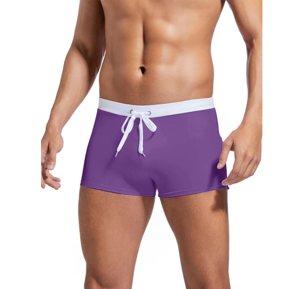 Herren Schwimm Boardshorts Badeshorts Badehose Bademode Einfarbig Strand Sommer Jungen - Bild 20 von 25
