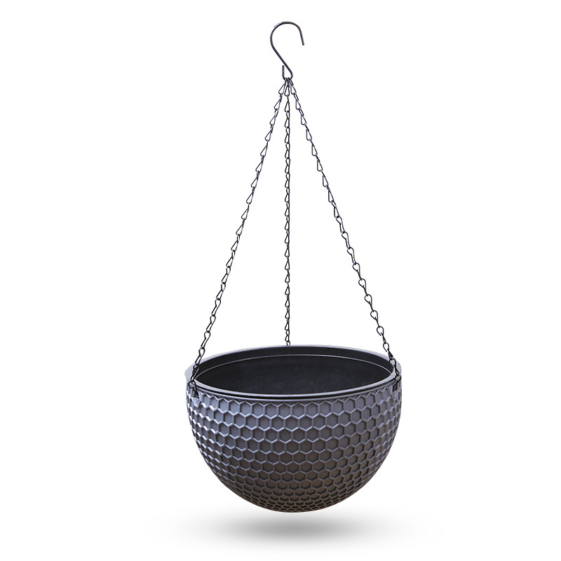 2 X Pflanzenampel Hängeampel Blumentopf Hängetopf Blumenampel Keter Rattan Korb - Bild 20 von 24