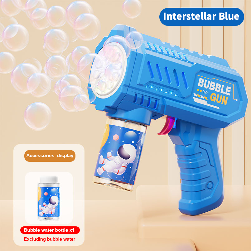 Seifenblasenmaschine Seifenblasenpistole LED Bubble Gun 4000 Blasen/Minute Gun - Bild 15 von 15
