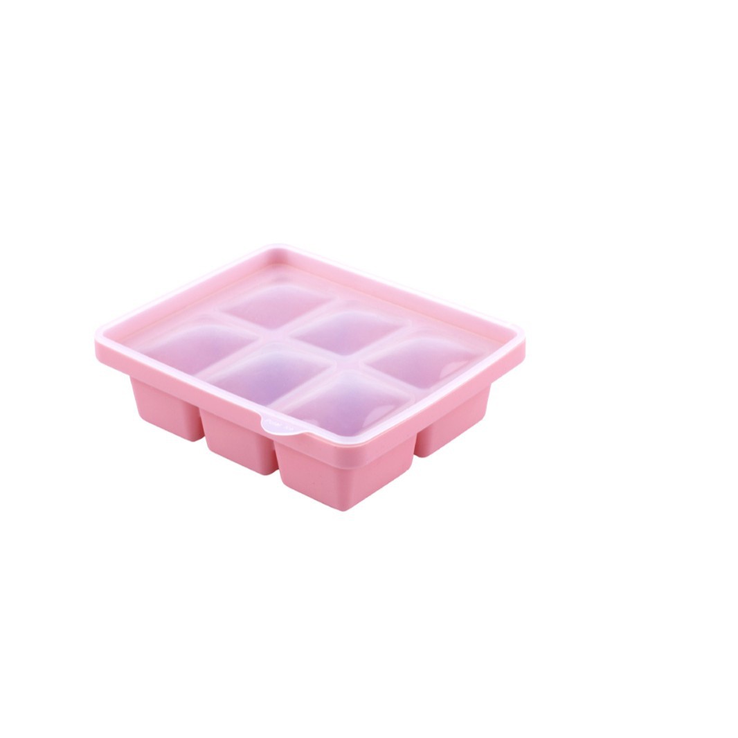 3Pcs Ice Cube Tray,Easy-Release Silicone Large Ice Moulds with Removeable Lids