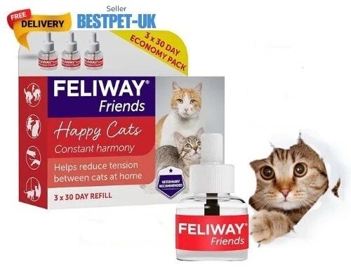 3x FELIWAY® Optimum Nachfüllflakon 48ml Feliway Optimum 30 Day Refill Value Pack - Bild 13 von 13