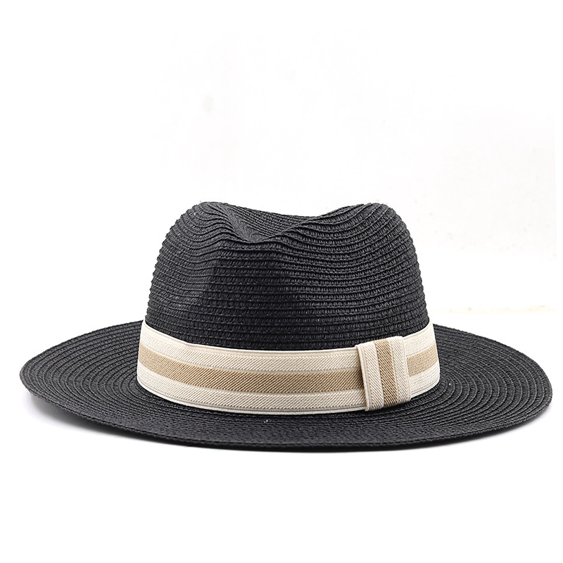 Mens Panama Sun Hat Wide Brim Trilby Fedora Gents Holiday Summer U.V UK NEW