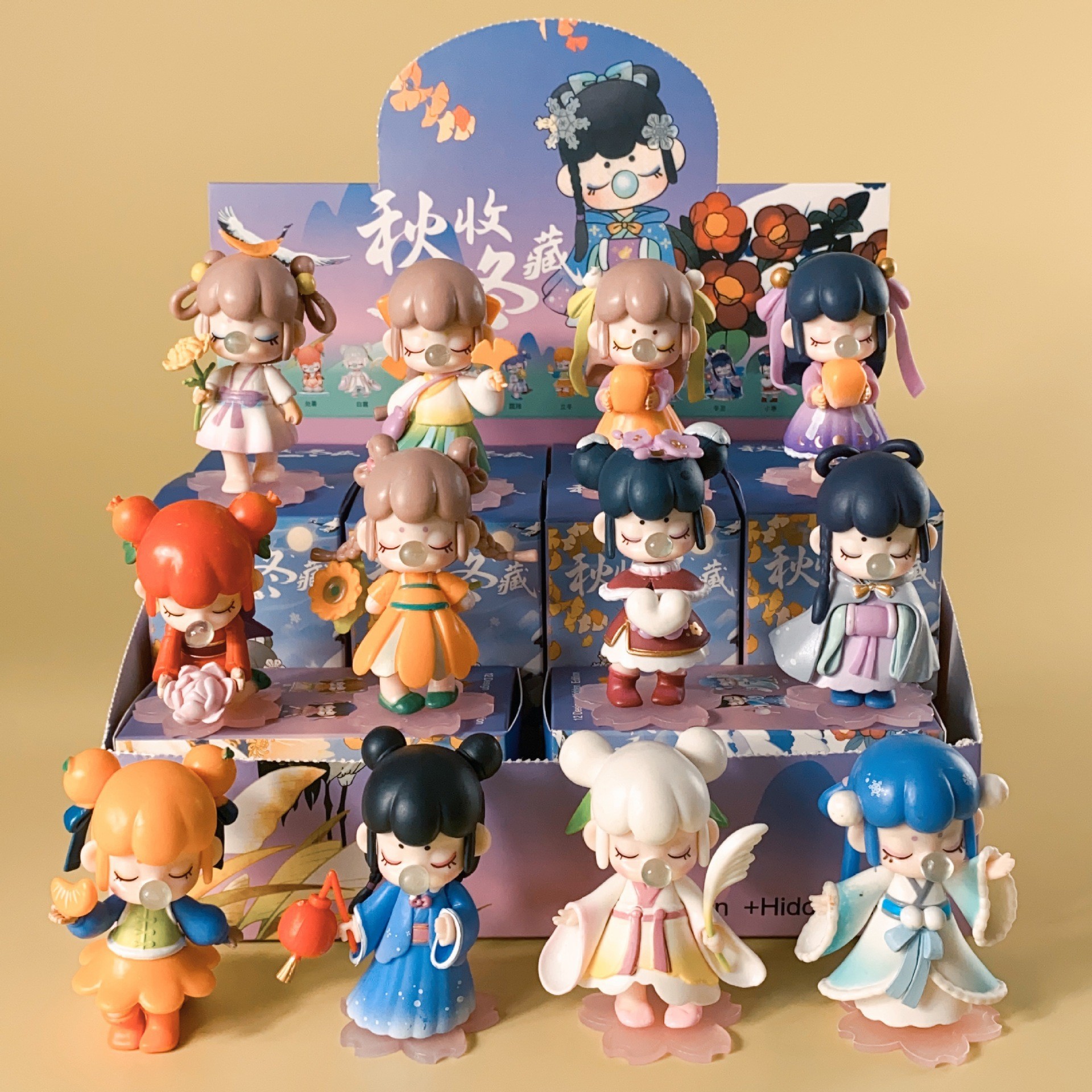 Rolife Nanci Ⅶ Ⅷ Ⅸ XI Ⅻ 5-Set Blind Box Action Figures Kids Doll Toys Xmas Gifts - Picture 38 of 61