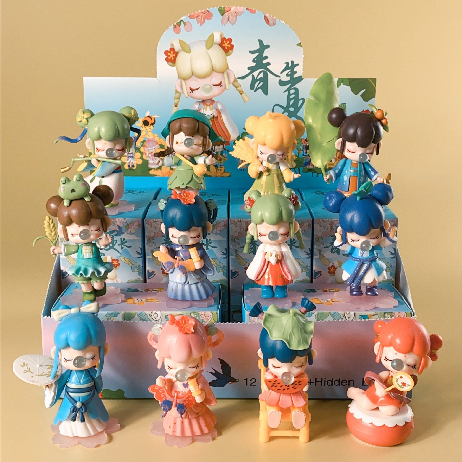 Rolife Nanci Ⅶ Ⅷ Ⅸ XI Ⅻ 5-Set Blind Box Action Figures Kids Doll Toys Xmas Gifts - Picture 26 of 61