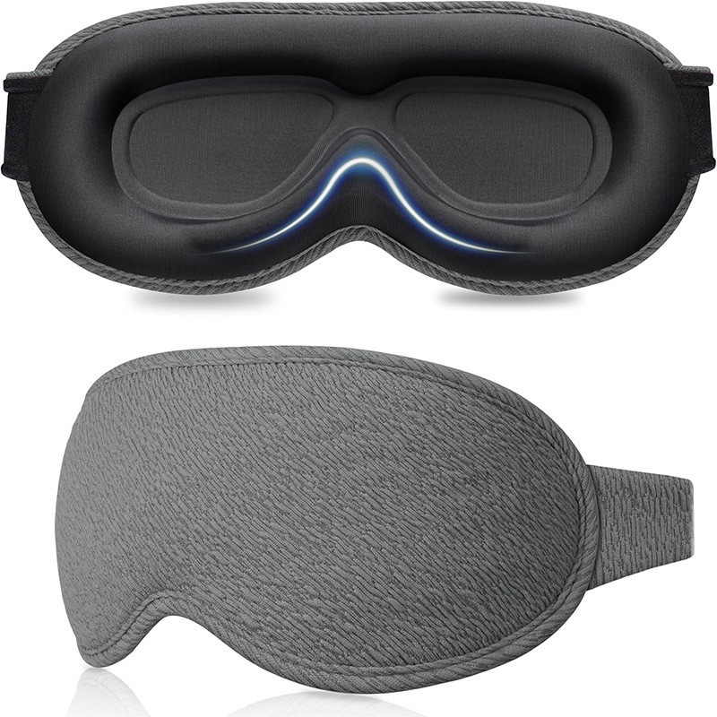 100% Blackout Sleep Masks for Women & Men - Zero Eye Pressure Sleeping Eye Mask - Picture 19 of 20