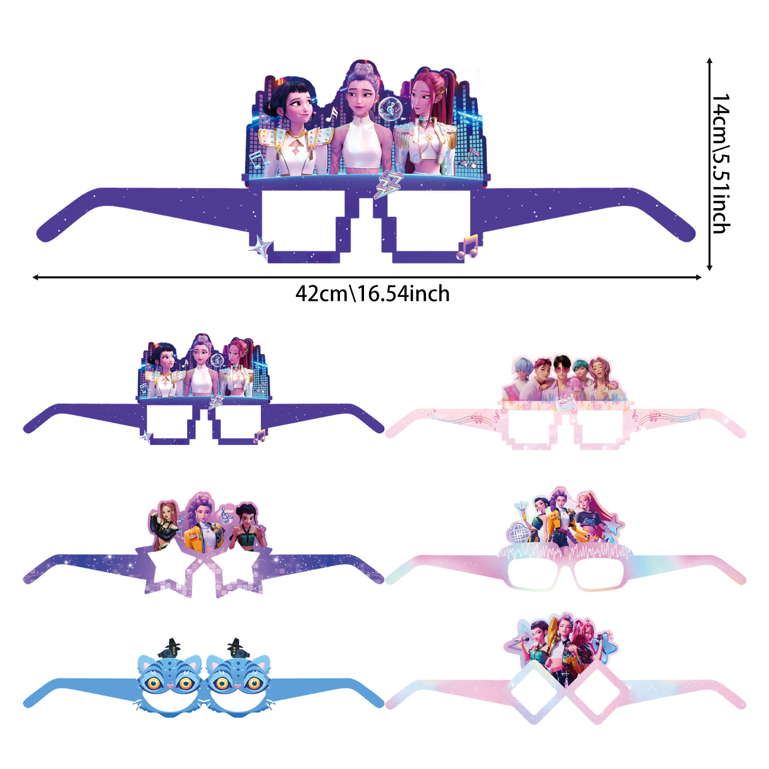 KPop Hunters Party Supplies Set Plates Cups Tablecloth Napkins Themed Party - Picture 23 of 23