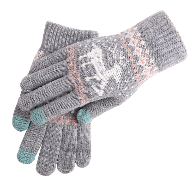 Moda Mujeres Invierno Cálidos Guantes, Invierno Pantalla Táctil Guantes, Mujeres A Prueba de Viento Wa - Imagen 27 de 29