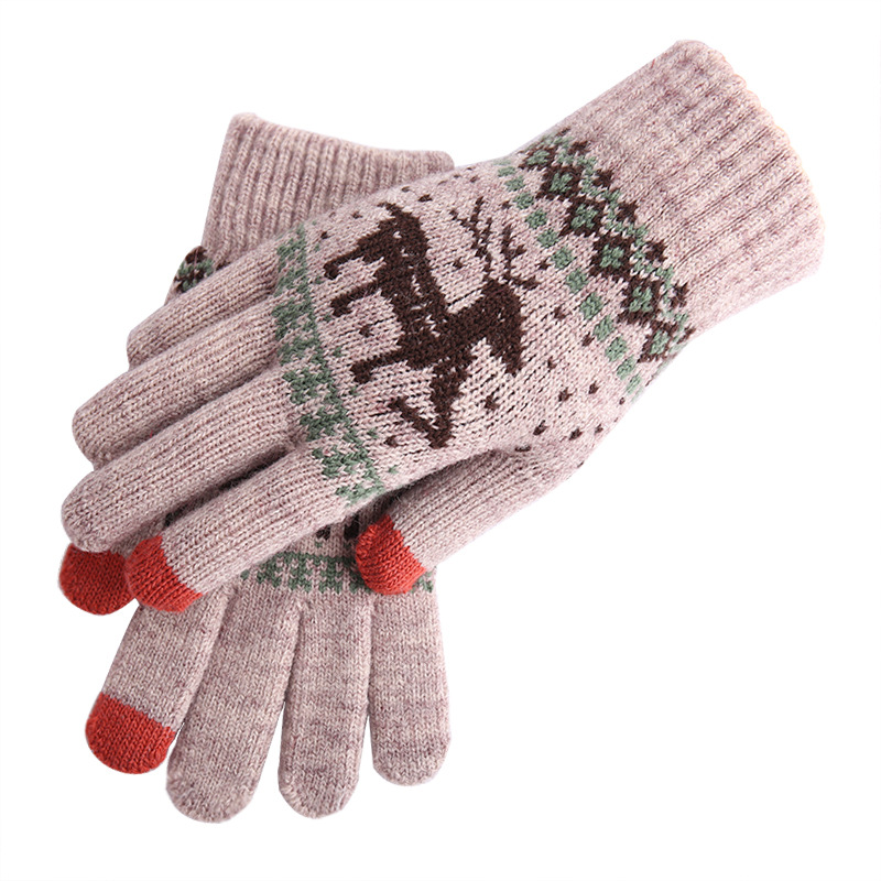 Moda Mujeres Invierno Cálidos Guantes, Invierno Pantalla Táctil Guantes, Mujeres A Prueba de Viento Wa - Imagen 29 de 29