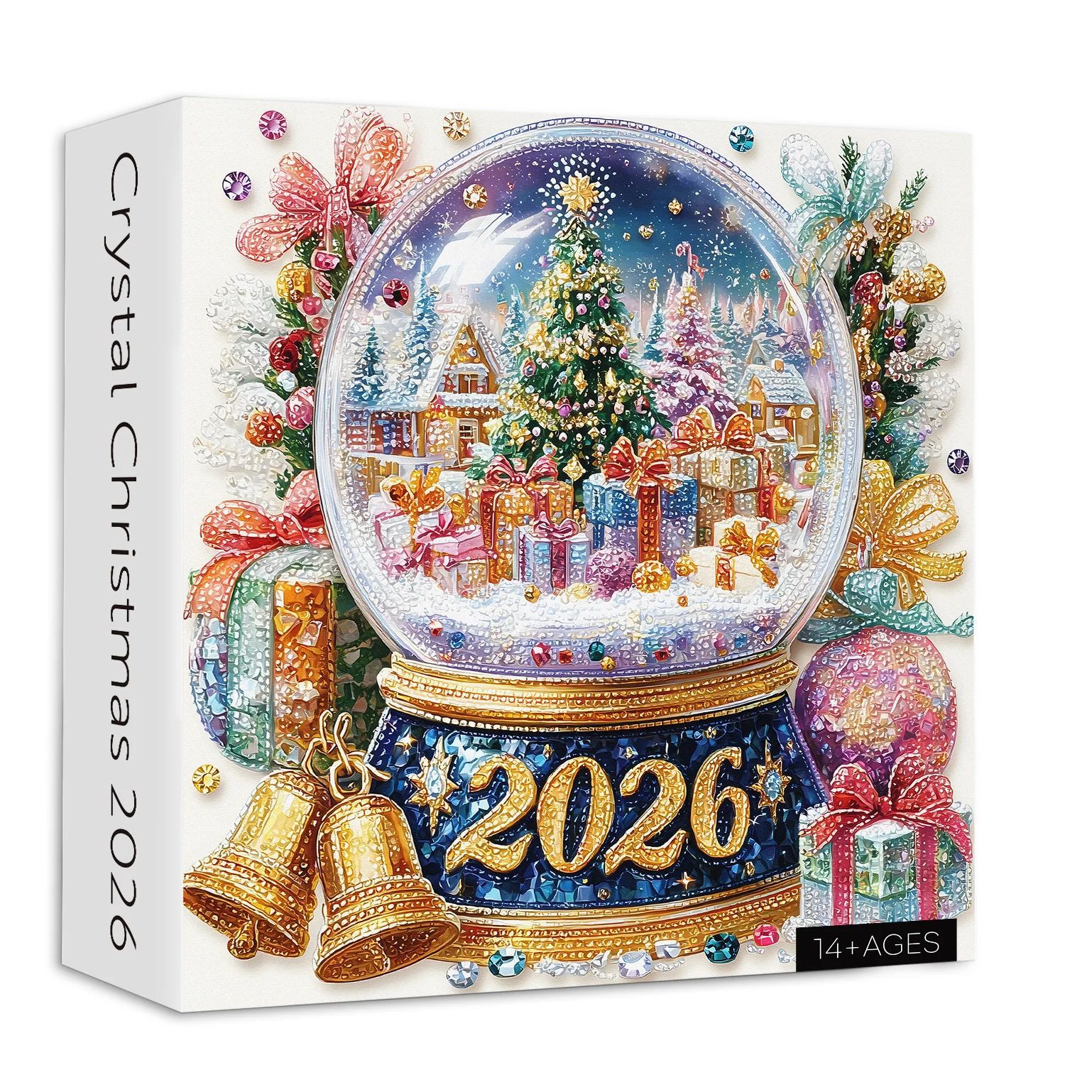 Christmas Crystal Ball Jigsaw Puzzles 1000 Pieces for Adults and Beginner Santa - Bild 19 von 20