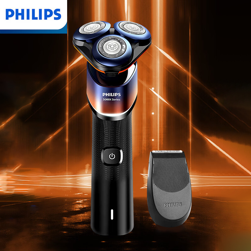 PER Philips X5005 Rasoio Elettrico 3 Testine Uomo Rasoio Viso Ricaricabile USB - Foto 26 di 26