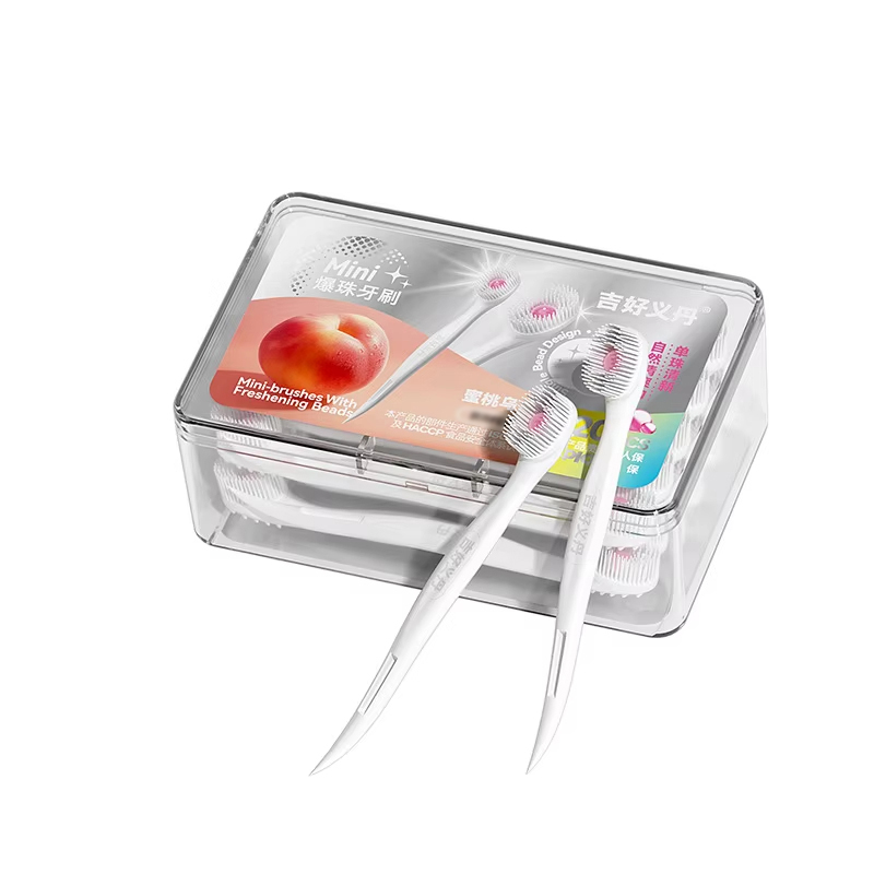 Exploded Bead Toothbrush Disposable Adult Cleaning Toothbrush Portable Travel To - Picture 21 of 22