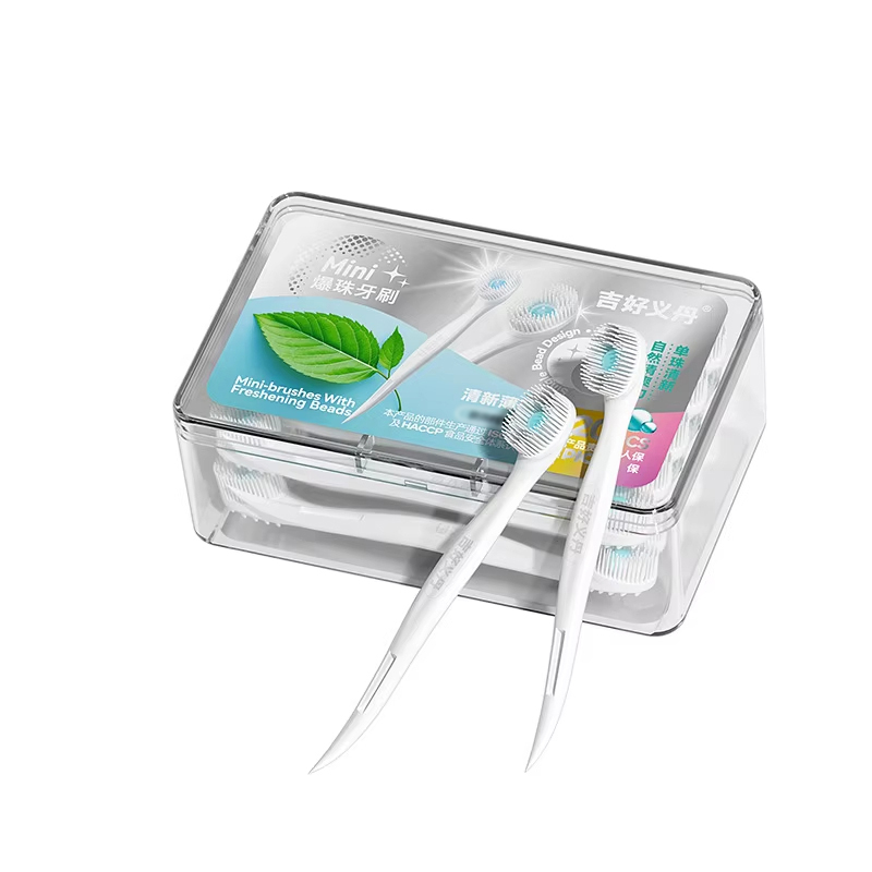 Exploded Bead Toothbrush Disposable Adult Cleaning Toothbrush Portable Travel To - Picture 22 of 22