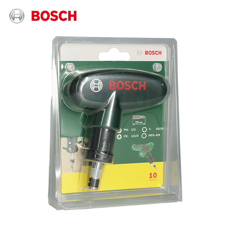 Bosch High-Hardness S2 Steel Screwdriver Bits with Ratchet Handle - Picture 20 of 20