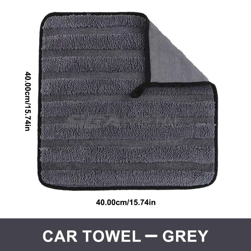 600GSM Best Polishing Detailing Microfiber Cleaning Cloth Towel Car No Scratch - Picture 11 of 11