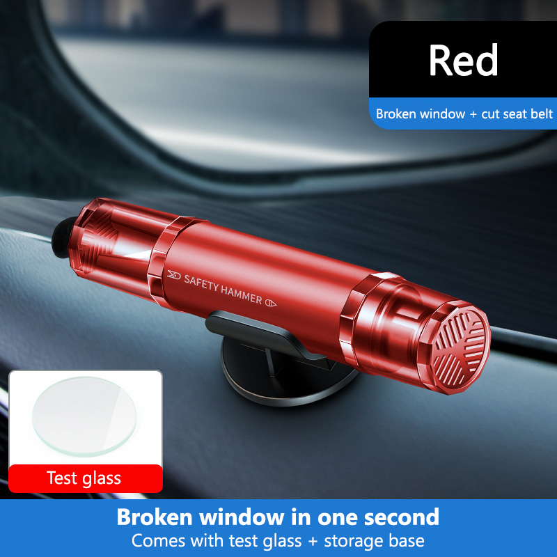 Car Window Glass Breaker and SeatBelt Cutter Safety Hammer Emergency Escape Tool - Picture 11 of 11