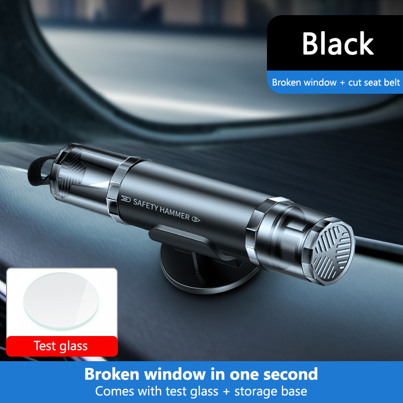 Car Window Glass Breaker and SeatBelt Cutter Safety Hammer Emergency Escape Tool - Picture 10 of 11