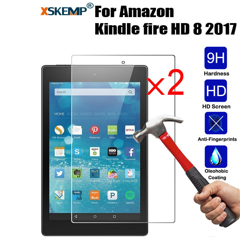 For Amazon Fire HD 8 / HD 8 Plus 2022 2020 TEMPERED GLASS Screen Protector 2PCS - Picture 17 of 19