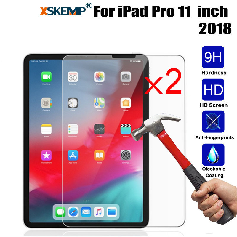 2PCS HD Screen Protector Tempered Glass For iPad Pro 11 in (2022/2021/2020/2018) - Picture 16 of 19