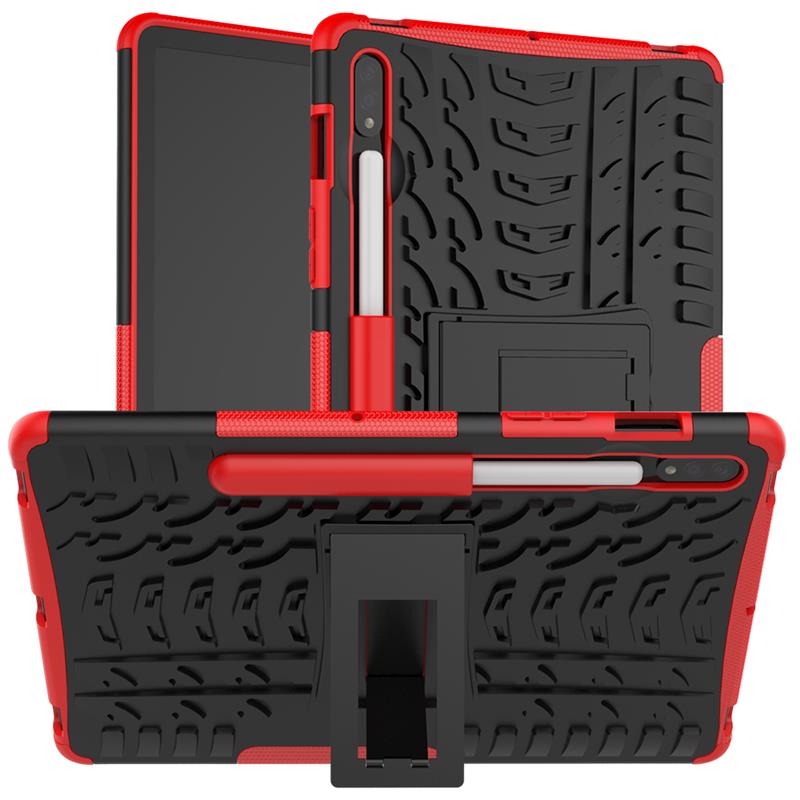 For Samsung Galaxy Tab S9 S9+ Tablet Case Shockproof Rugged Silicone Flip Cover - Picture 17 of 22