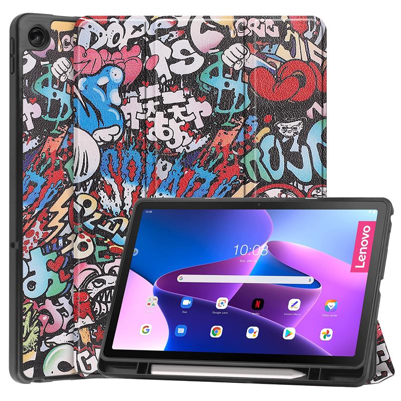 Lenovo Tab M10 Plus 3ª Generación 10.6 Cuero Soporte Estuche Suave Tablet Cubierta Antigolpes - Imagen 28 de 32