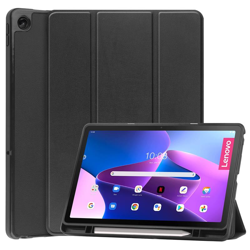 Lenovo Tab M10 Plus 3ª Generación 10.6 Cuero Soporte Estuche Suave Tablet Cubierta Antigolpes - Imagen 20 de 32