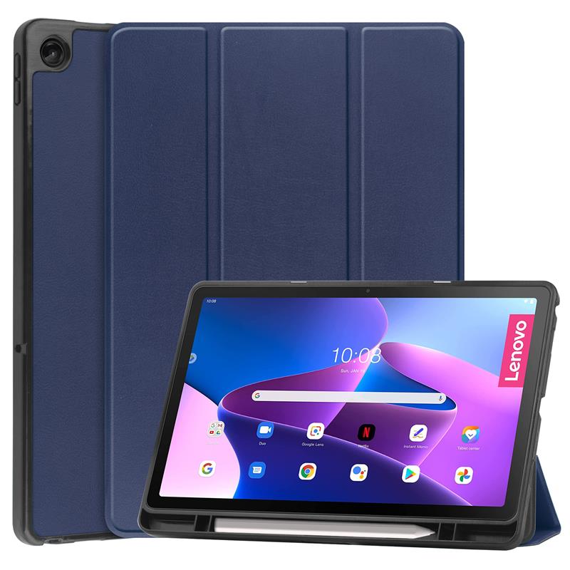 Lenovo Tab M10 Plus 3ª Generación 10.6 Cuero Soporte Estuche Suave Tablet Cubierta Antigolpes - Imagen 21 de 32