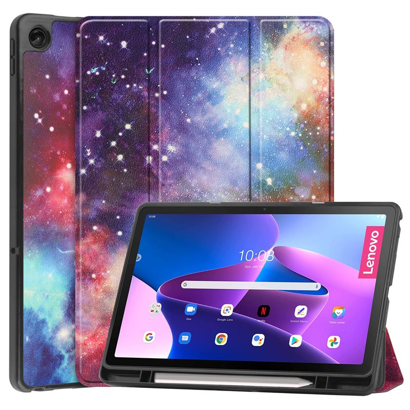 Lenovo Tab M10 Plus 3ª Generación 10.6 Cuero Soporte Estuche Suave Tablet Cubierta Antigolpes - Imagen 26 de 32