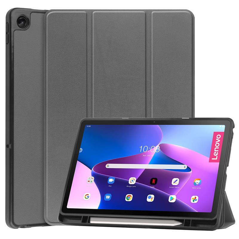 Lenovo Tab M10 Plus 3ª Generación 10.6 Cuero Soporte Estuche Suave Tablet Cubierta Antigolpes - Imagen 24 de 32