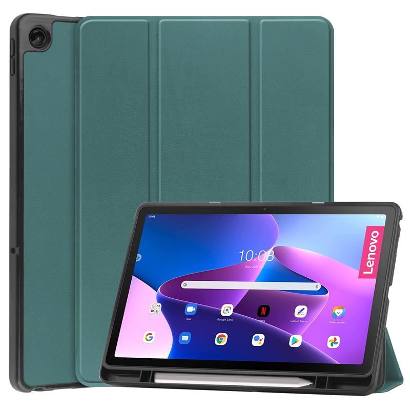 Lenovo Tab M10 Plus 3ª Generación 10.6 Cuero Soporte Estuche Suave Tablet Cubierta Antigolpes - Imagen 22 de 32