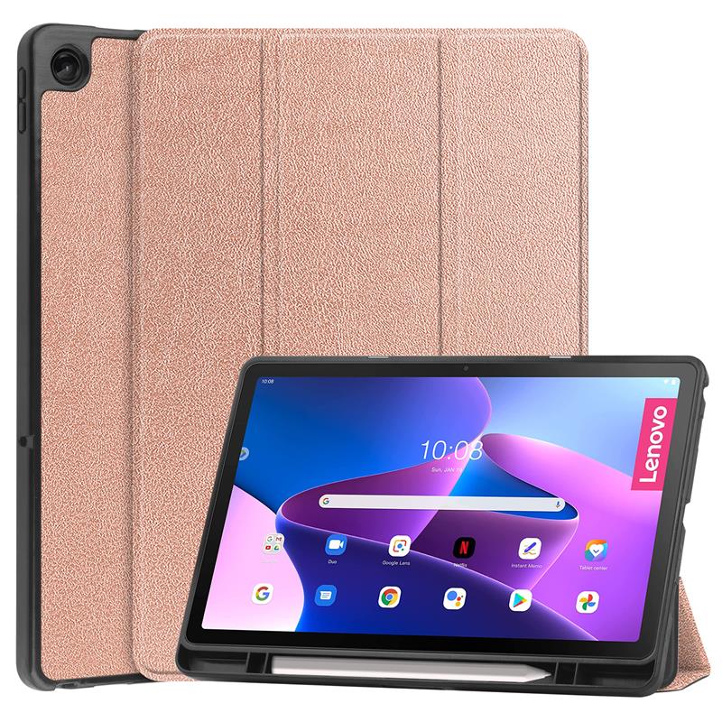 Lenovo Tab M10 Plus 3ª Generación 10.6 Cuero Soporte Estuche Suave Tablet Cubierta Antigolpes - Imagen 23 de 32