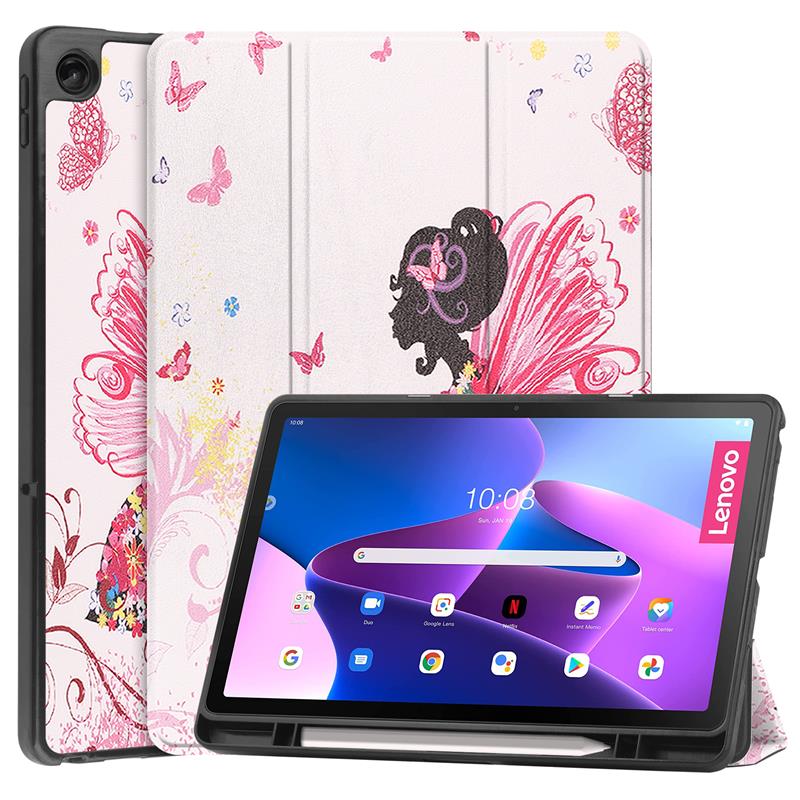 Lenovo Tab M10 Plus 3ª Generación 10.6 Cuero Soporte Estuche Suave Tablet Cubierta Antigolpes - Imagen 30 de 32