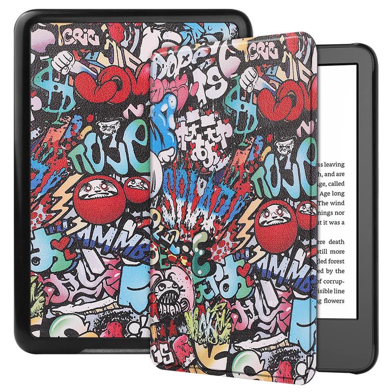 Leather Smart Cover Folio Stand Case For Kindle 11th Generation 2022 Shockproof - Picture 22 of 28