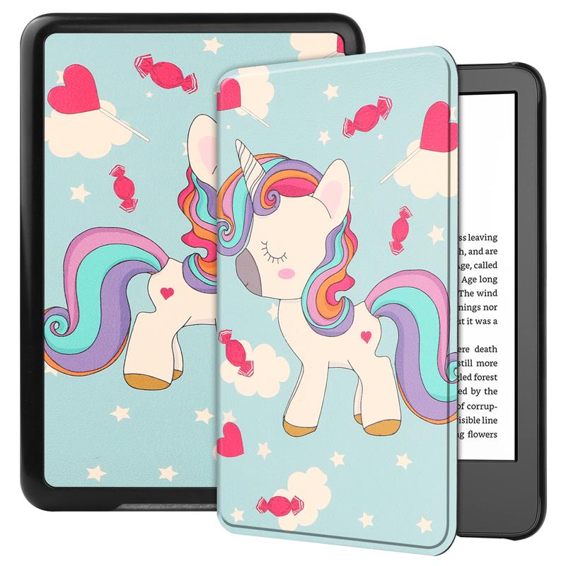 Leather Smart Cover Folio Stand Case For Kindle 11th Generation 2022 Shockproof - Picture 24 of 28