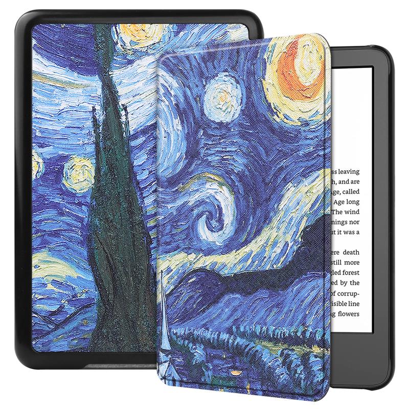 Leather Smart Cover Folio Stand Case For Kindle 11th Generation 2022 Shockproof - Picture 26 of 28