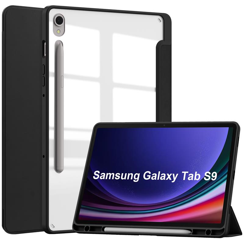 Funda de Cuero para Tablet Samsung Galaxy Tab S9 S9+ Plus Soporte Inteligente Cubierta para Dormir - Imagen 18 de 24